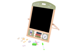 Houten schoolbord/whiteboard