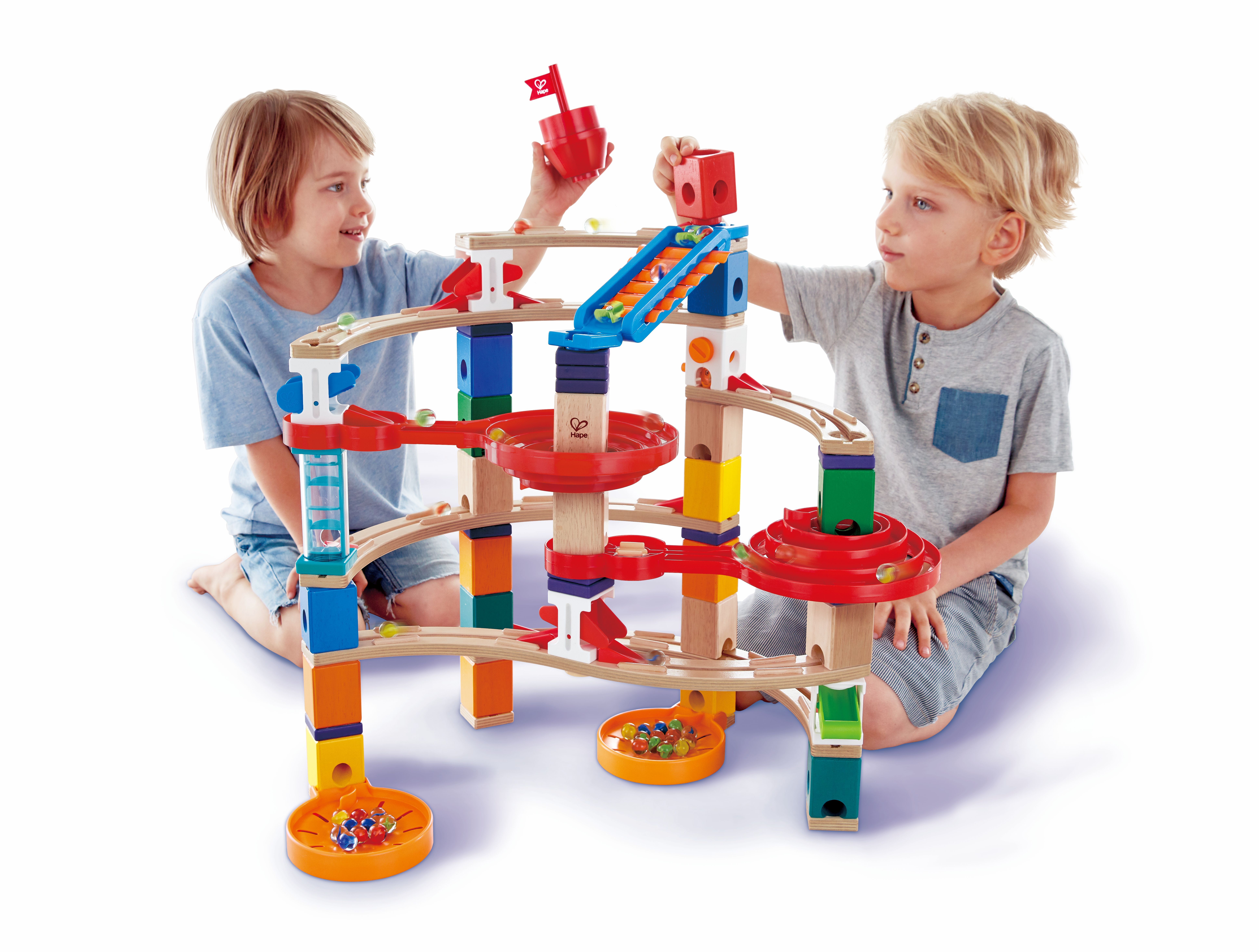 Quadrilla knikkerbaan Super Spirals