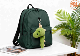 Knuffel tashanger dinosaurus 'Derek' One Love