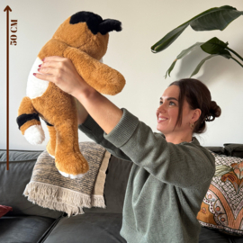 Verzwaringsknuffel Troostmaatje kat met of zonder naam