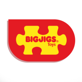 Houten donuts in houten kistje Bigjigs