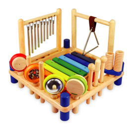 Houten muziekcentrum groot I'm Toy