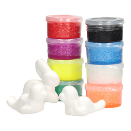 Foamklei 8 stuks met figuren