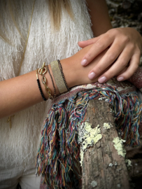 Happy bracelet deluxe gold