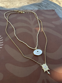 Evil eye necklace