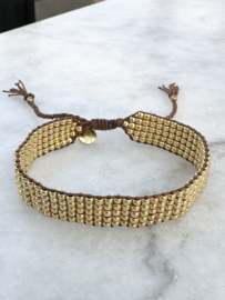 Happy bracelet gold