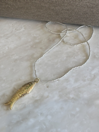Happy fish necklace
