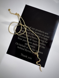 Serpent necklace