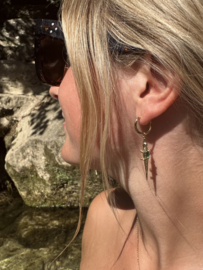 Crocodile  earrings