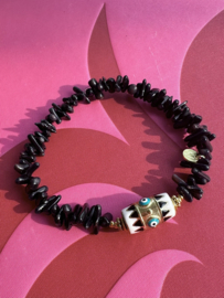 Black coral bracelet