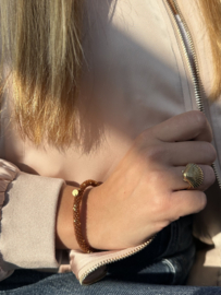 Luna bracelet brown