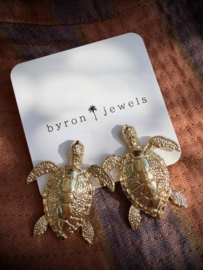 Turtle earrings