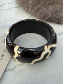 Nature print bangle