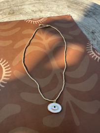 Evil eye necklace