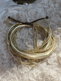 Brushed bangle bold