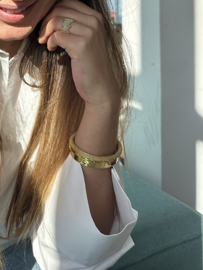 Luna bracelet gold