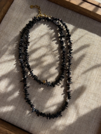 Black coral necklace