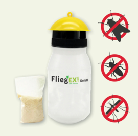 FliegEX flytrap with biological attractant