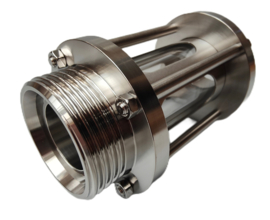 RVS 316L DIN 11851 borosilicaat kijkglas | DN100
