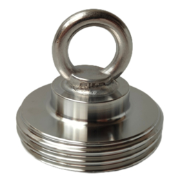 RVS 304 | INOX blinddraadstuk | blinddop DIN 11851 + oogbout