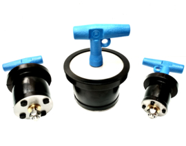 RVS Scupperplug | Spuigatplug | Anti-lekplug voor gatdiameter 110-135 mm (IMPA 232486)