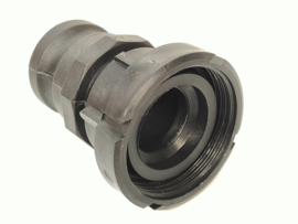 Tank adapter | aansluitstuk melkdraad DN50 - RD78 (DIN11851) binnendraad x 2" | DN50 Camlock mannelijk