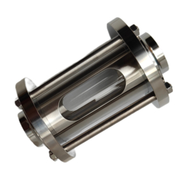 RVS 316L DIN LAS | AANLAS borosilicaat kijkglas | DN25