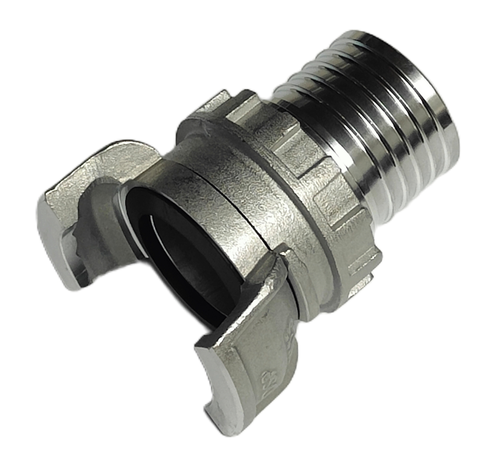 DSP & AR slangkoppeling met grendel + zaagvertanding| Raccord DSP & AR avec verrou | ND / DN 40 voor slang 45 mm