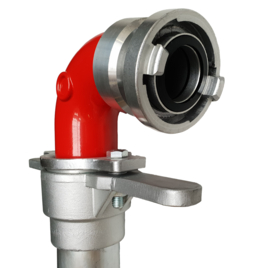 Hydrantsleutel ondergronds inclusief puthaak volgens DIN 3223