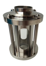 RVS 316L DIN LAS | AANLAS borosilicaat kijkglas | DN25
