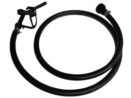 Compleet professioneel tankpistool voor o.a. olie + benzine + slang 3 METER + IBC adapter | Type Vrije Val (= zwaartekracht)