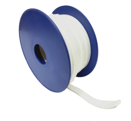 Geëxpandeerd 100% virgin PTFE tape zelfklevend | 3 x 2 mm - Rol = 25 mtr