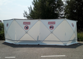 Afzetscherm / Privacy Screen 720 x 180 cm professional WITH YOUR FULL COLOUR LOGO