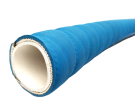 Extreem flexibele levensmiddelenslang  rubber EU + FDA norm | ID  100 mm x OD 115 mm