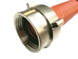 Professionele Straalpijp | Nozzle AWG HS 12 + MED | Stuurwiel | Wheelmark keur - MESSING UNI adapter 2,5" female (70 A)