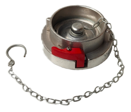 Storz blindkap aluminium NOK | NA 66 - MET GRENDEL | WITH LOCK