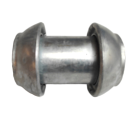 Perrot omkeerstuk staal gegalvaniseerd Type C85 | Mannelijk V-deel 108 mm | 4" x mannelijk V-deel (KKV) 108 mm | 4"