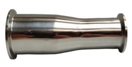 Tri-Clamp RVS 316 | INOX verloopkoppeling | reducer - Flens OD 50,4 mm x Flens OD 34 mm