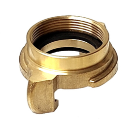 Nakajima aansluitstuk messing 40A -1,5" BSP binnendraad - LUG 61 | Nakajima adapter female BSP thread brass