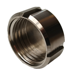 RVS 316L IBC blindkap |  blinddeksel S60 x 6 binnendraad