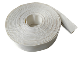 Brandslang STANDAARD plat oprolbaar wit - 1" | 25 mm x 20 meter ZONDER KOPPELINGEN | € 2,30 per meter
