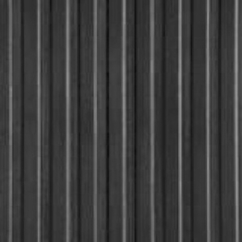 Ribloper zwart met brede lengteribbel 6 mm dik x 120 cm breed | Rol = 10 meter | € 23,40 per strekkende meter