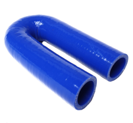 Siliconen blauwe lucht | koelwater SLANG MODEL BOCHT 180° Performance | ID 64 mm