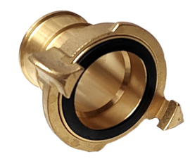 Nakajima slangkoppeling messing 40A -1,5" - LUG 61 | Nakajima hose coupling brass