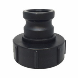 IBC adapter S60 x 6 (DIN61) grove binnendraad 2"- Camlock mannelijk Type A DN 15 | 1/2"