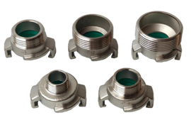 GEKA | GK aansluitstuk | adapter RVS 316 | INOX - BSP buitendraad 1 1/4"