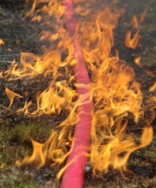 Zelfbevochtende brandslang / Self-Wetting fire hose 1" - 25 mm x 20 meter