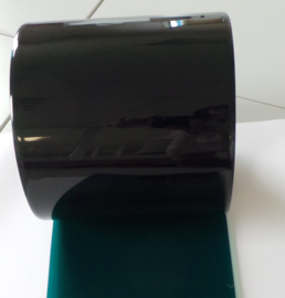 PVC lasstrook groen 300 x 2 mm (rol 50 meter / € 5,35  per meter) TOPKWALITEIT