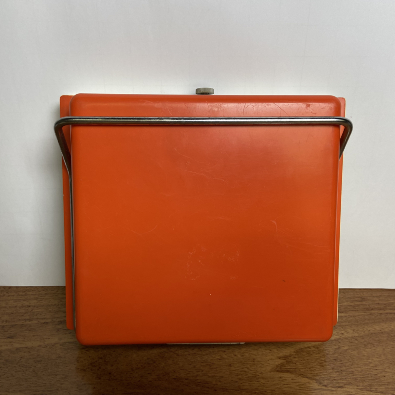 Golven controleren Verfijning Vintage oranje wand weegschaal Brabantia | Diverse | Tres' Vintage