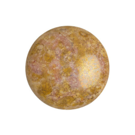 pcab-008 Opaque Mix Rose/Gold Ceramic Look 18mm cabochon 03000/15695